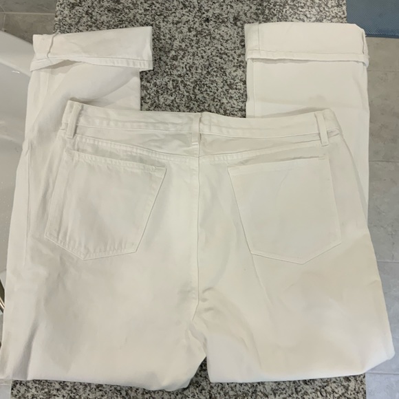 FRAME DENIM Le High White Denin Jeans Sz. 32 - Picture 5 of 12